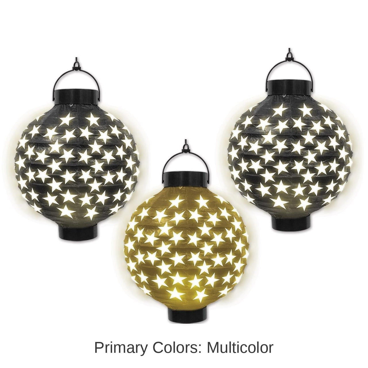 18 Pack Bulk Light-Up Party Paper Lanterns