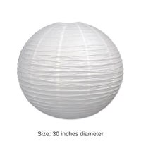 6 Pack Bulk Jumbo Party Paper Lantern