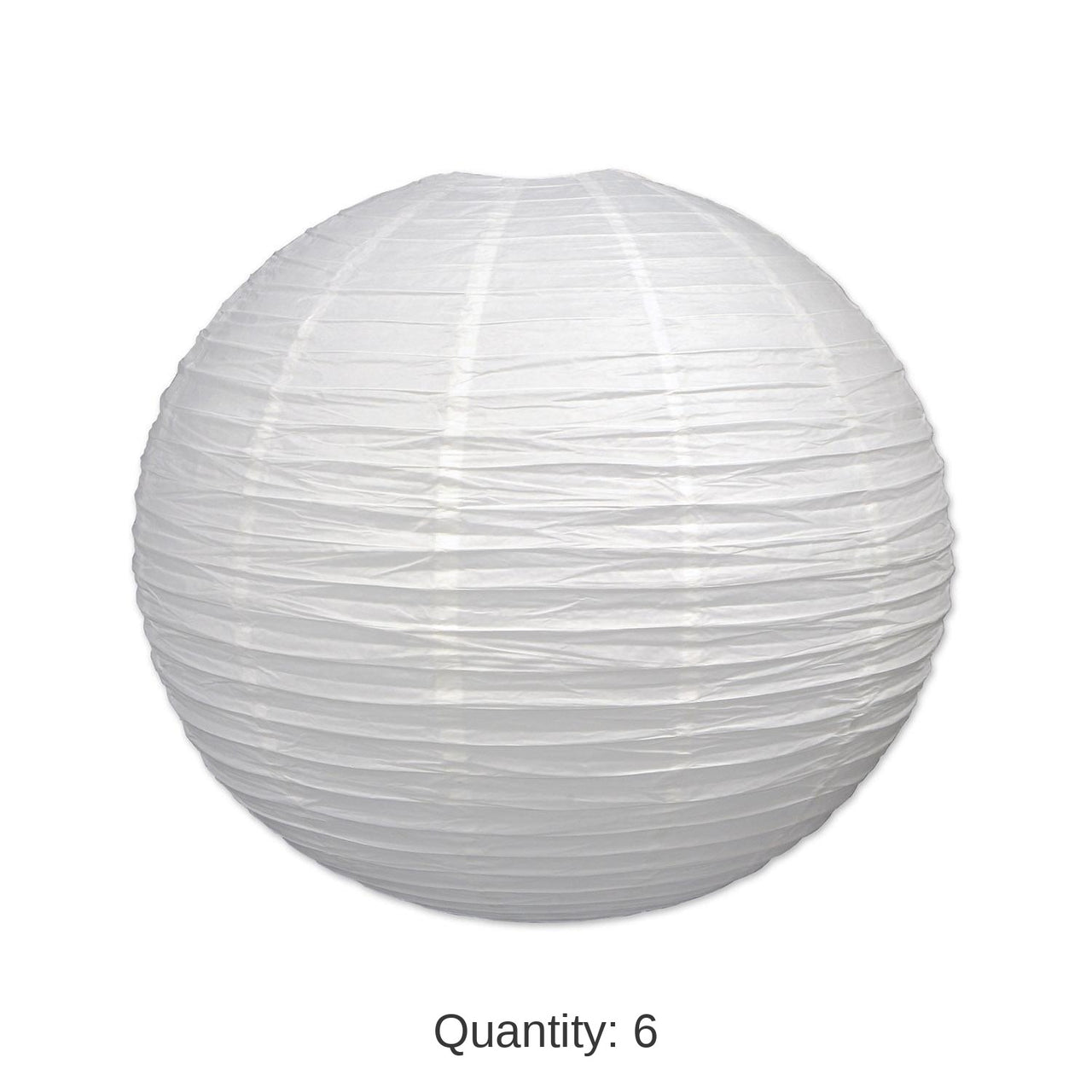6 Pack Bulk Jumbo Party Paper Lantern