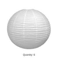 6 Pack Bulk Jumbo Party Paper Lantern