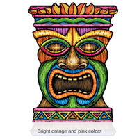 12 Pack Bulk Luau Party Jumbo Tiki Cutout