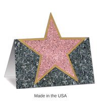 144 Pack Bulk Star Party Place Cards