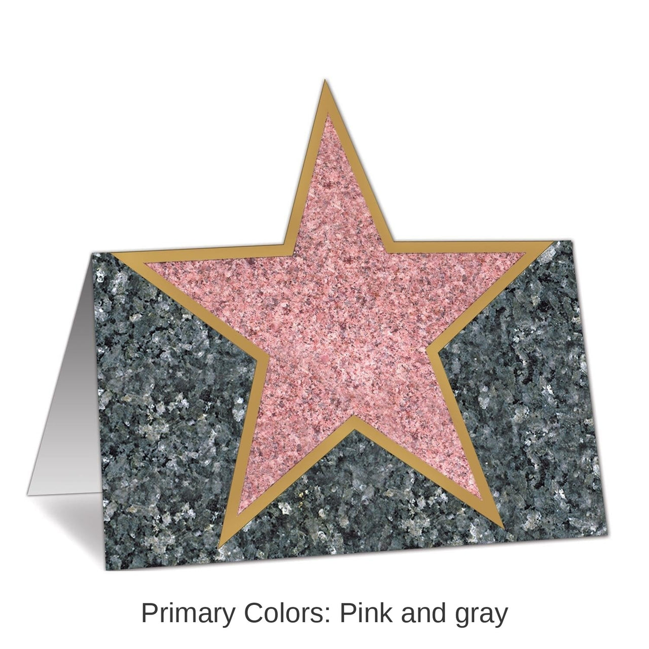 144 Pack Bulk Star Party Place Cards