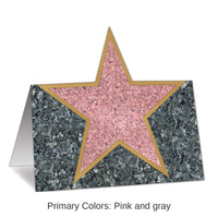 144 Pack Bulk Star Party Place Cards
