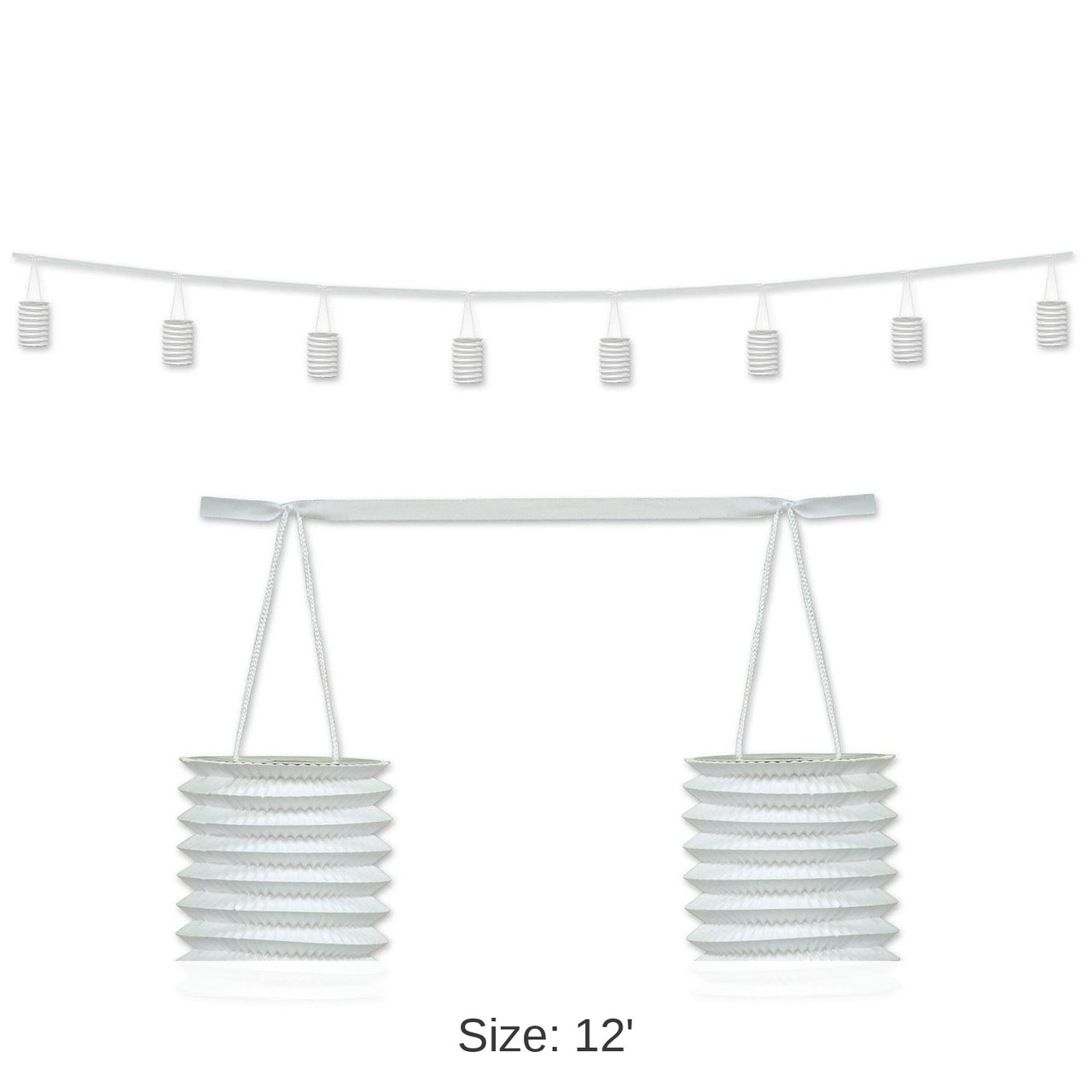 6 Pack Bulk Lantern Party Garland