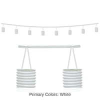 6 Pack Bulk Lantern Party Garland