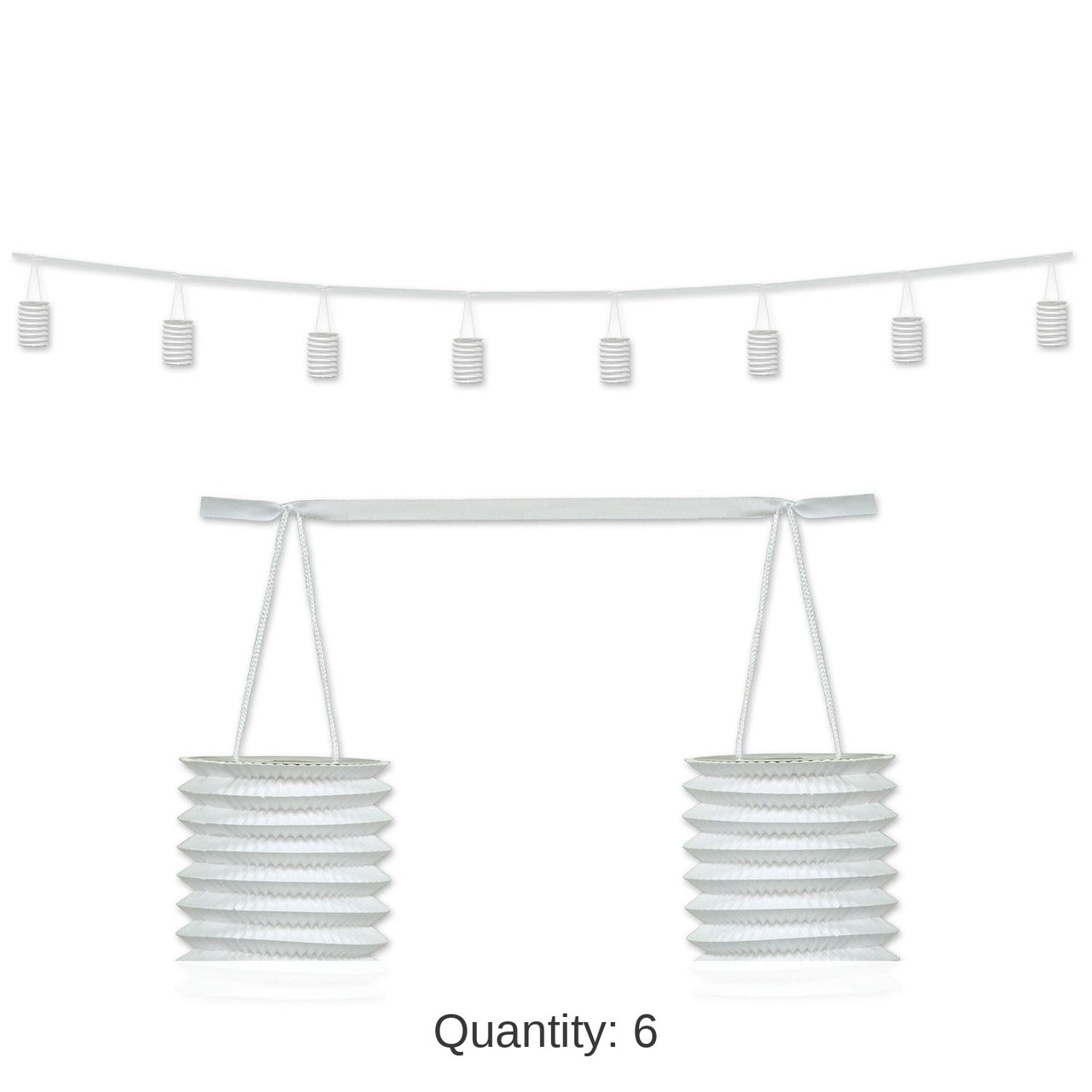 6 Pack Bulk Lantern Party Garland