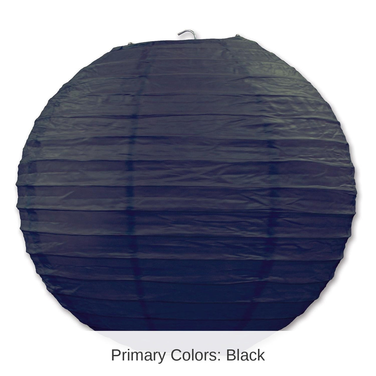18 Pack Bulk Party Paper Lanterns black