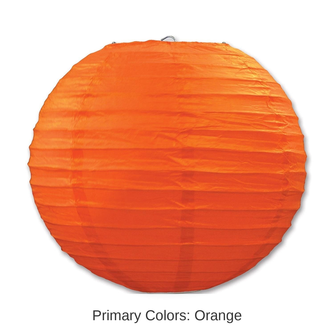 18 Pack Bulk Party Paper Lanterns orange
