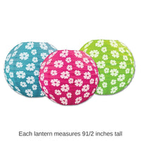 18 Pack Bulk Luau Party Hibiscus Paper Lanterns