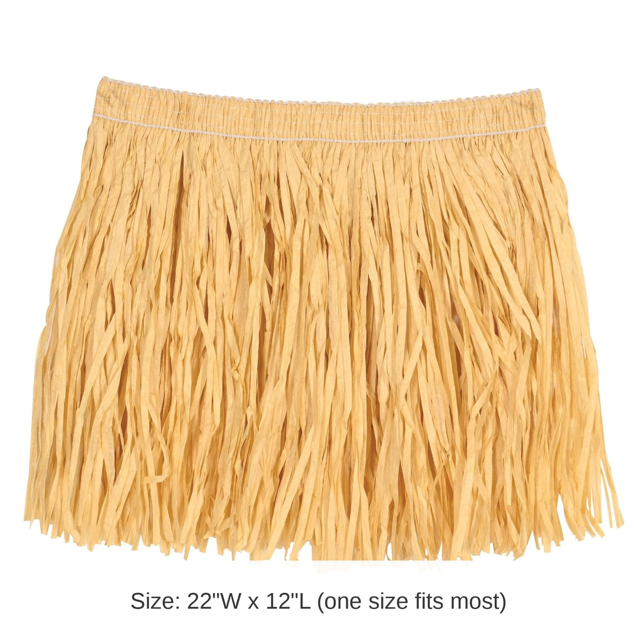12 Pack Bulk Luau Party Child Mini Hula Skirt