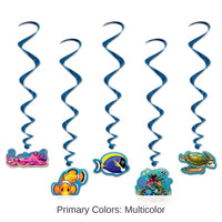 30 Piece Bulk Under The Sea Party Whirls