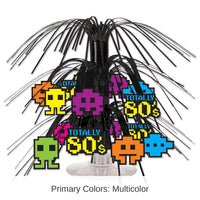 12 Pack Bulk 80's Mini Cascade Party Centerpiece