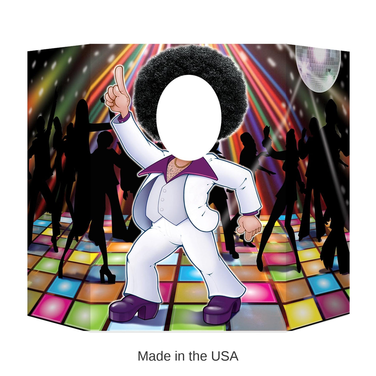 6 Pack Bulk Disco Couple Party Photo Prop