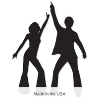 24 Pack Bulk Disco Party Silhouettes