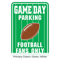 24 Pack Bulk Game Day Party Parking Sign