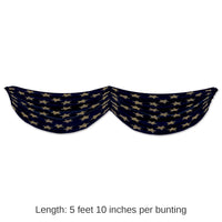 6 Pack Bulk Stars Fabric Party Bunting