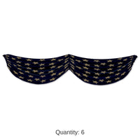 6 Pack Bulk Stars Fabric Party Bunting