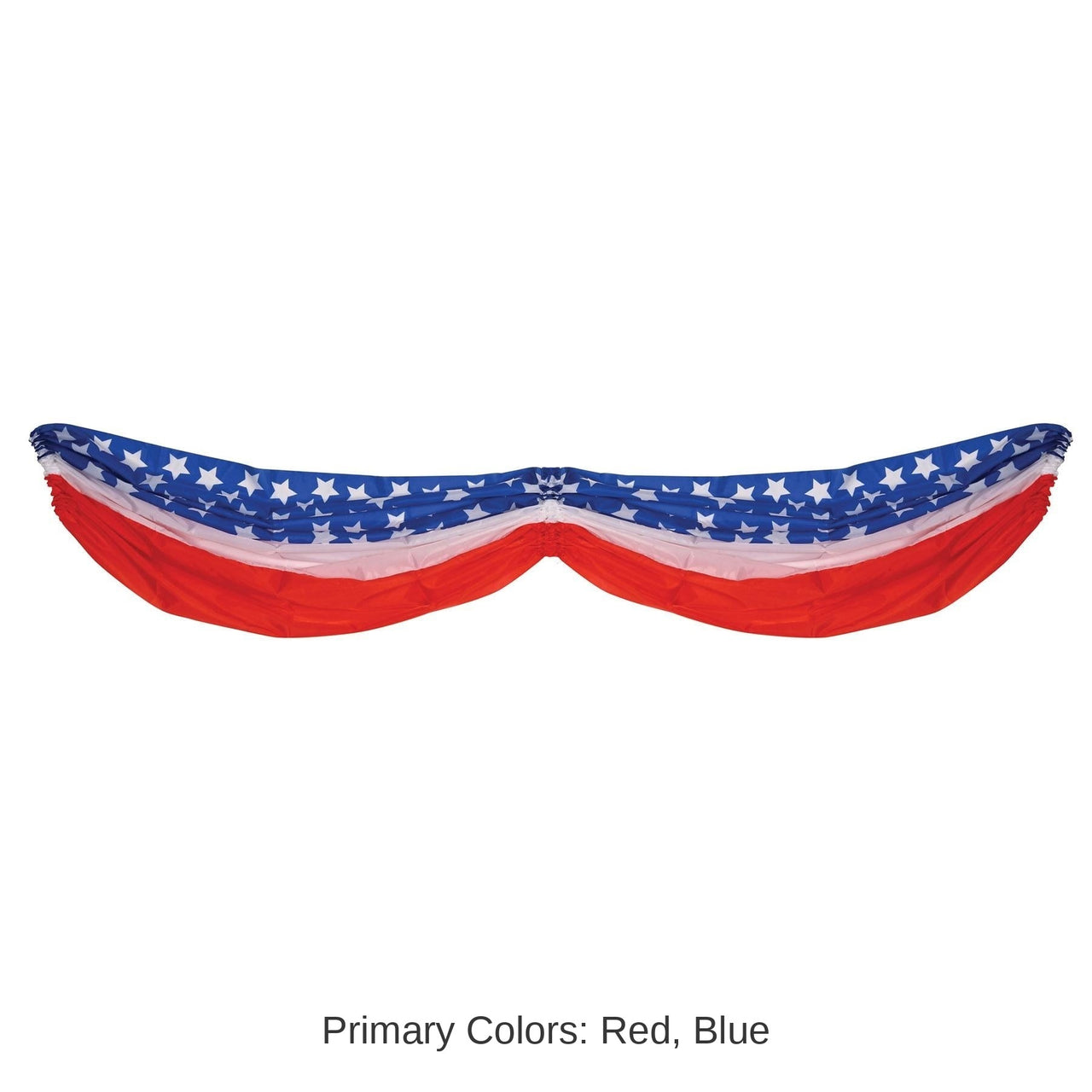 6 Pack Bulk 5 ft. - Stars/Stripes Fabric Party Bunting
