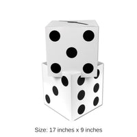 24 Pack Bulk 3-D Dice Stacking Party Centerpiece