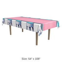 12 Pack Bulk Soda Shop Stools Party Tablecover