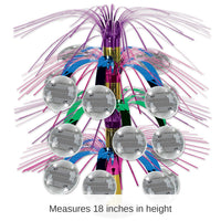 6 Pack Bulk Disco Ball Party Cascade Centerpiece