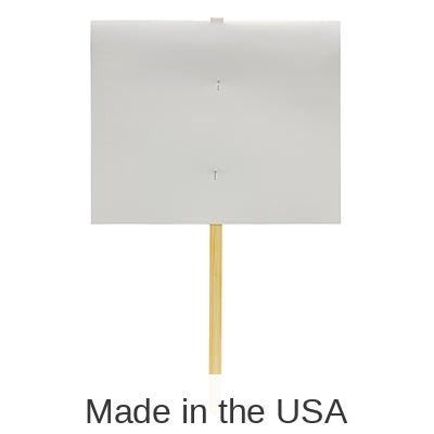 6 Pack Bulk Party Blank Yard Sign
