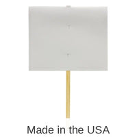 6 Pack Bulk Party Blank Yard Sign