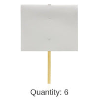6 Pack Bulk Party Blank Yard Sign