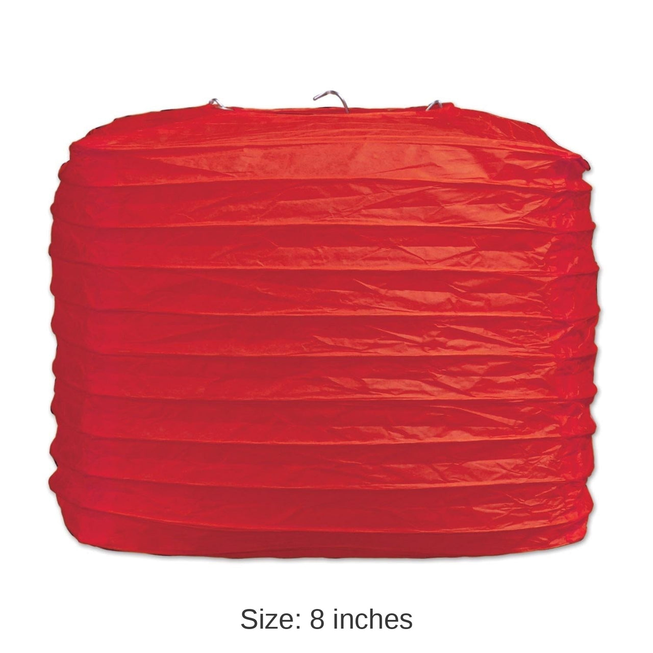 24 Pack Bulk Red Party Square Paper Lanterns