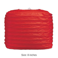 24 Pack Bulk Red Party Square Paper Lanterns