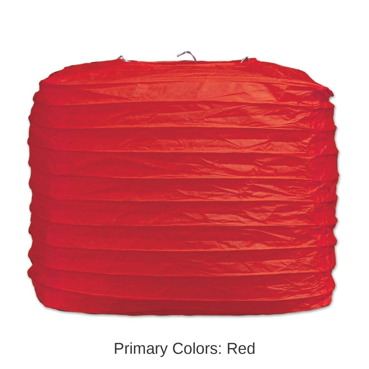 24 Pack Bulk Red Party Square Paper Lanterns