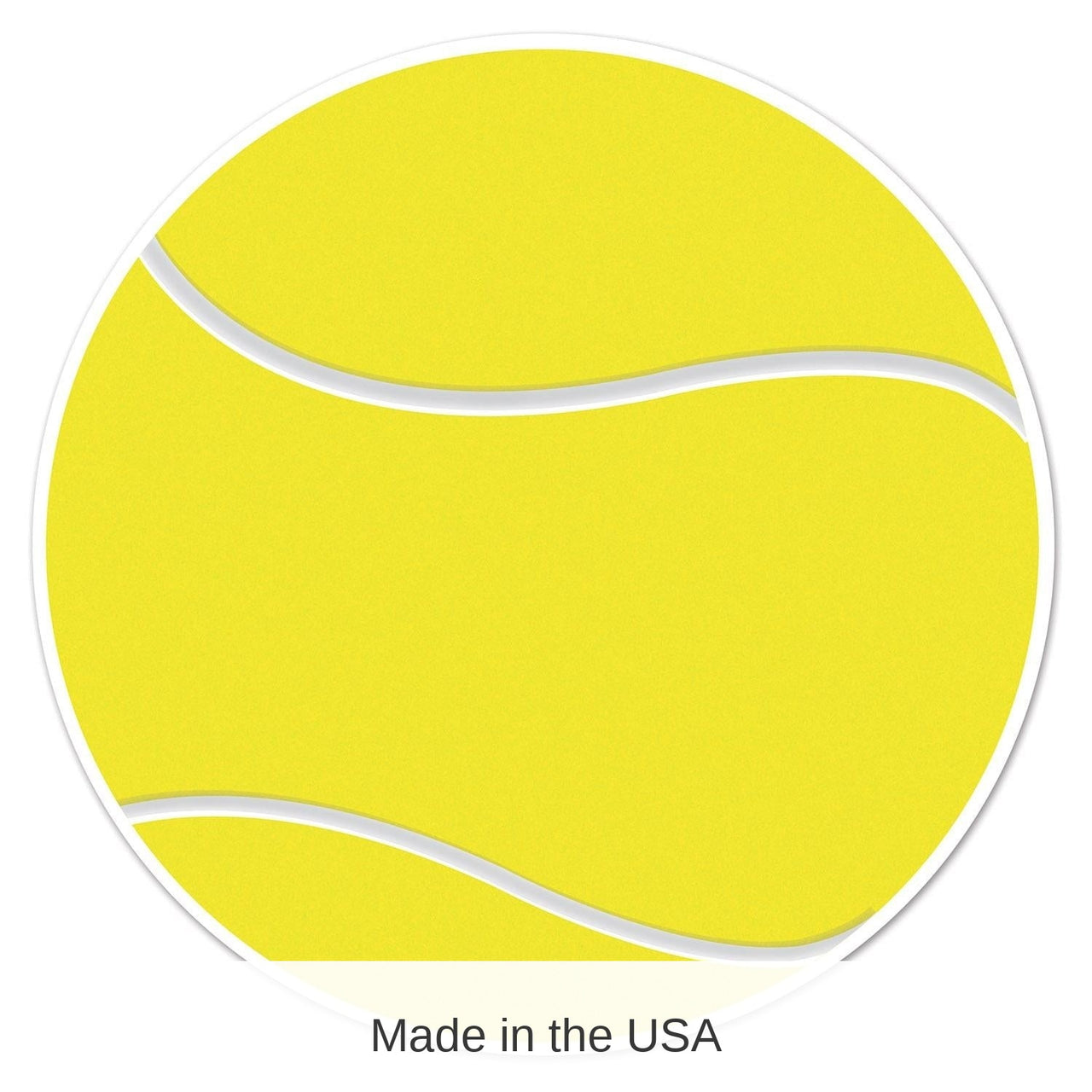 12 Pack Bulk Tennis Ball Party Cutout