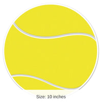 12 Pack Bulk Tennis Ball Party Cutout
