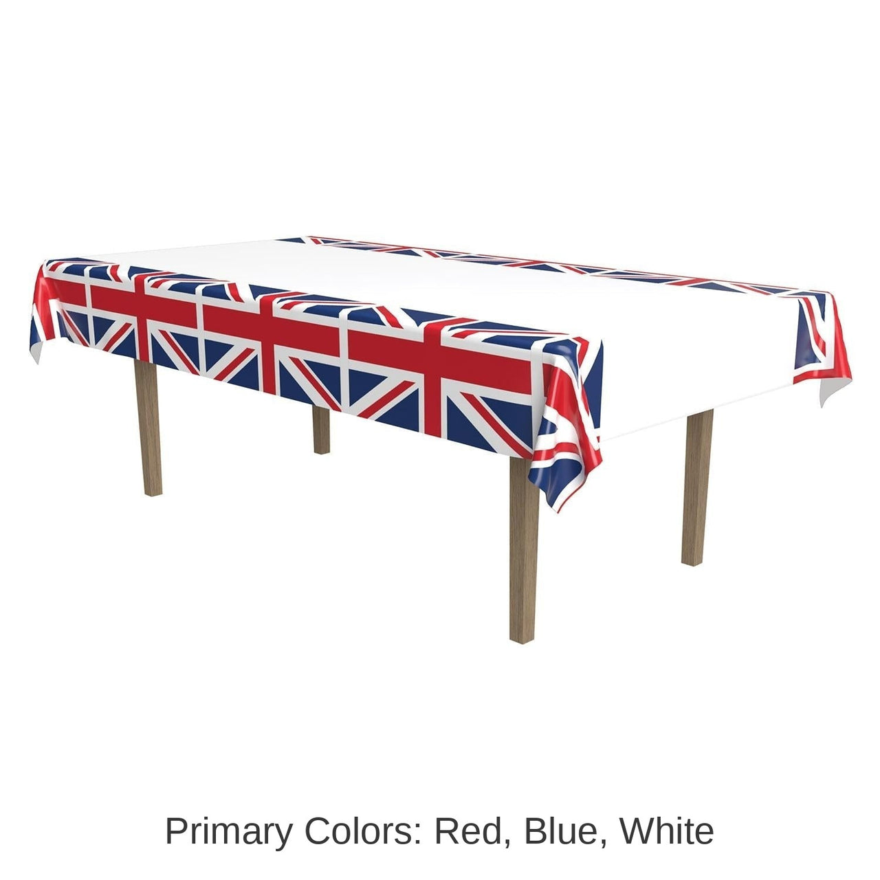12 Pack Bulk Union Jack Party Tablecover