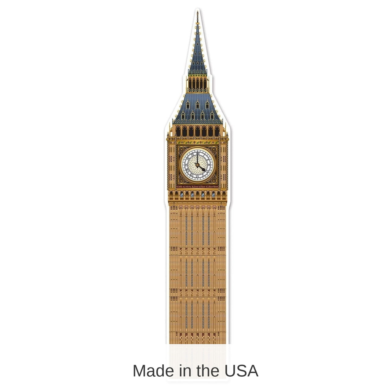 12 Pack Bulk Jointed Big Ben Party Decoration