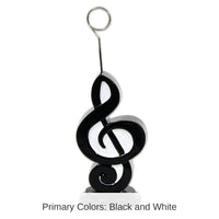 6 Pack Bulk Musical Note Photo/Balloon Party Holder