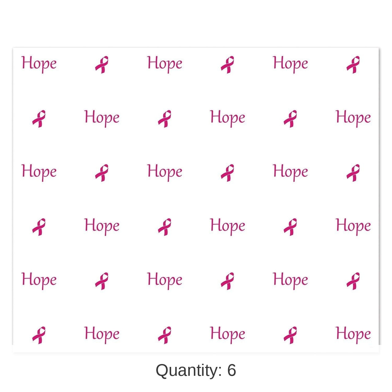 6 Pack Bulk Hope Party Insta-Mural Decoration Photo Op