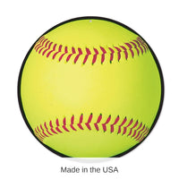 12 Pack Bulk Softball Party Cutout