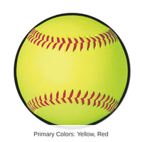 12 Pack Bulk Softball Party Cutout