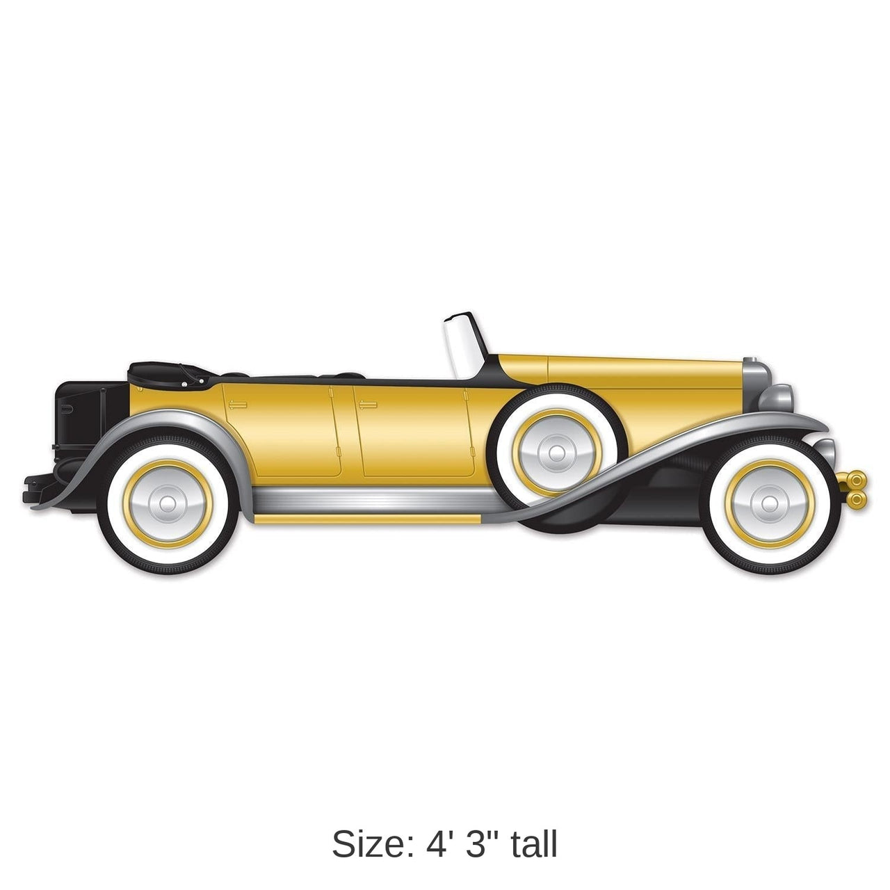 12 Pack Bulk Jointed Roaring 20's Party Roadster