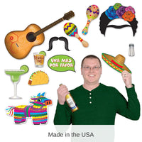 156 Piece Bulk Fiesta Photo Fun Signs