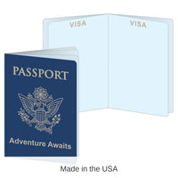 48 Pack Bulk Around The World Party Passports