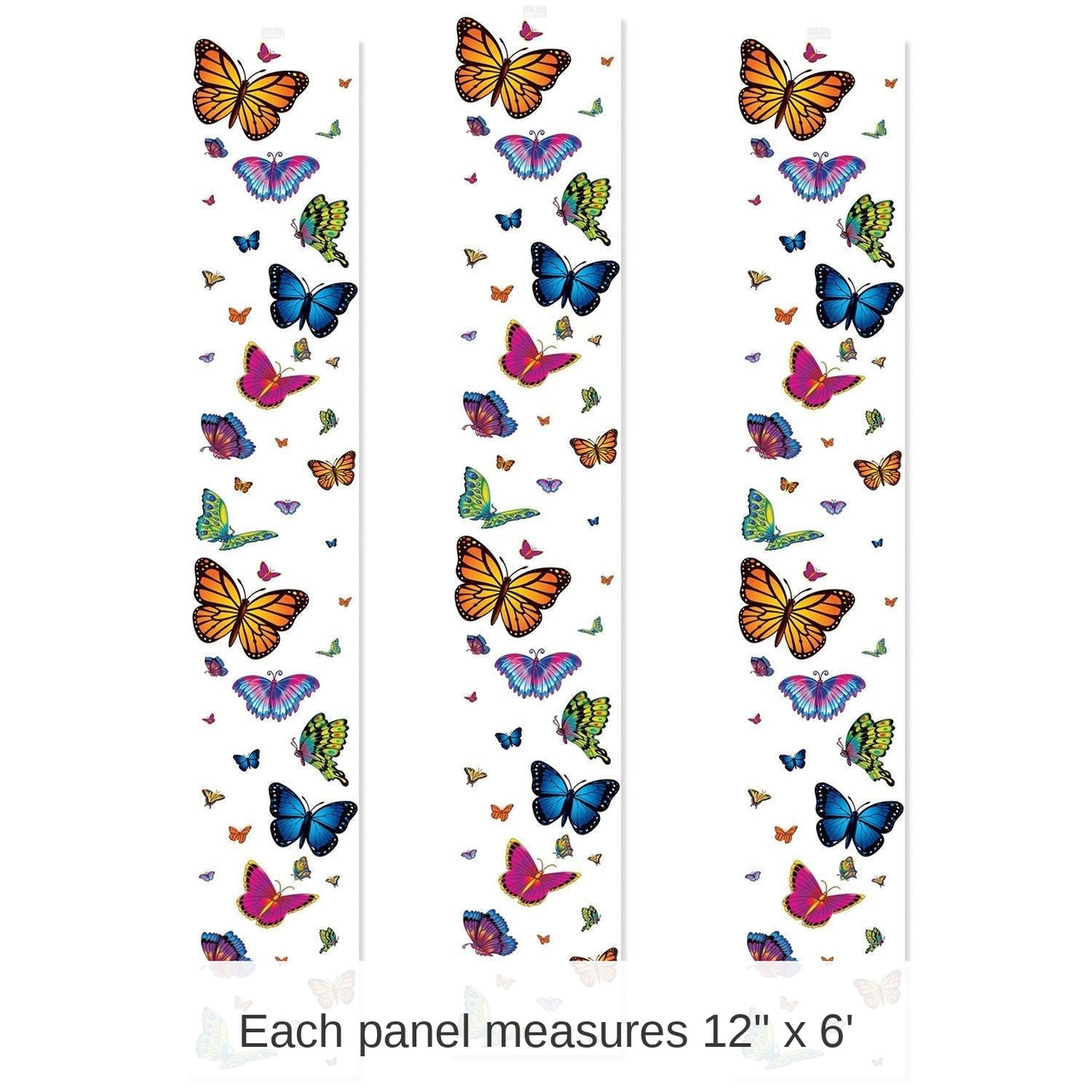 36 Pack Bulk Butterfly Party Panels