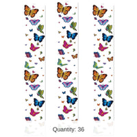 36 Pack Bulk Butterfly Party Panels