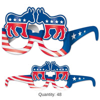 48 Pack Bulk Democratic Eyeglasses