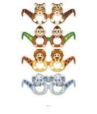 144 Pair Bulk Jungle Animal Eyeglasses