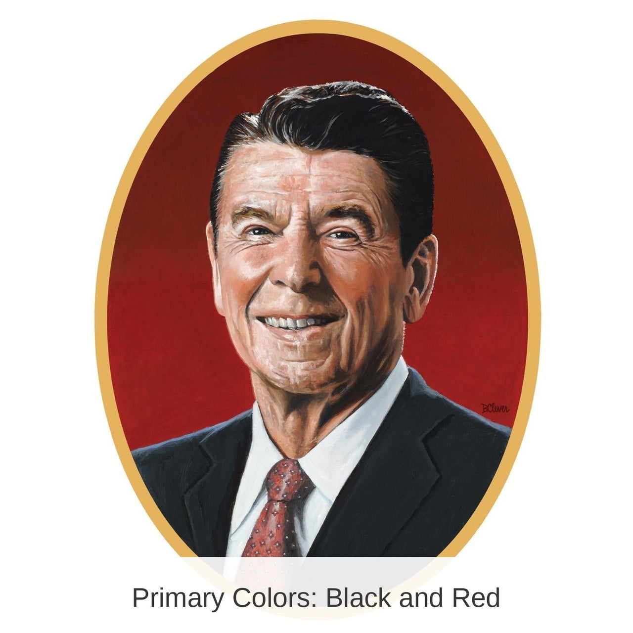 12 Pack Bulk Reagan Party Cutout