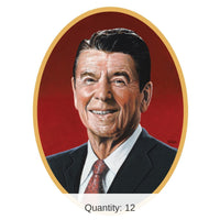 12 Pack Bulk Reagan Party Cutout