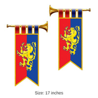 24 Pack Bulk Herald Trumpet Party Cutouts